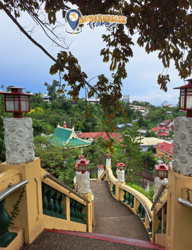 stairs and view